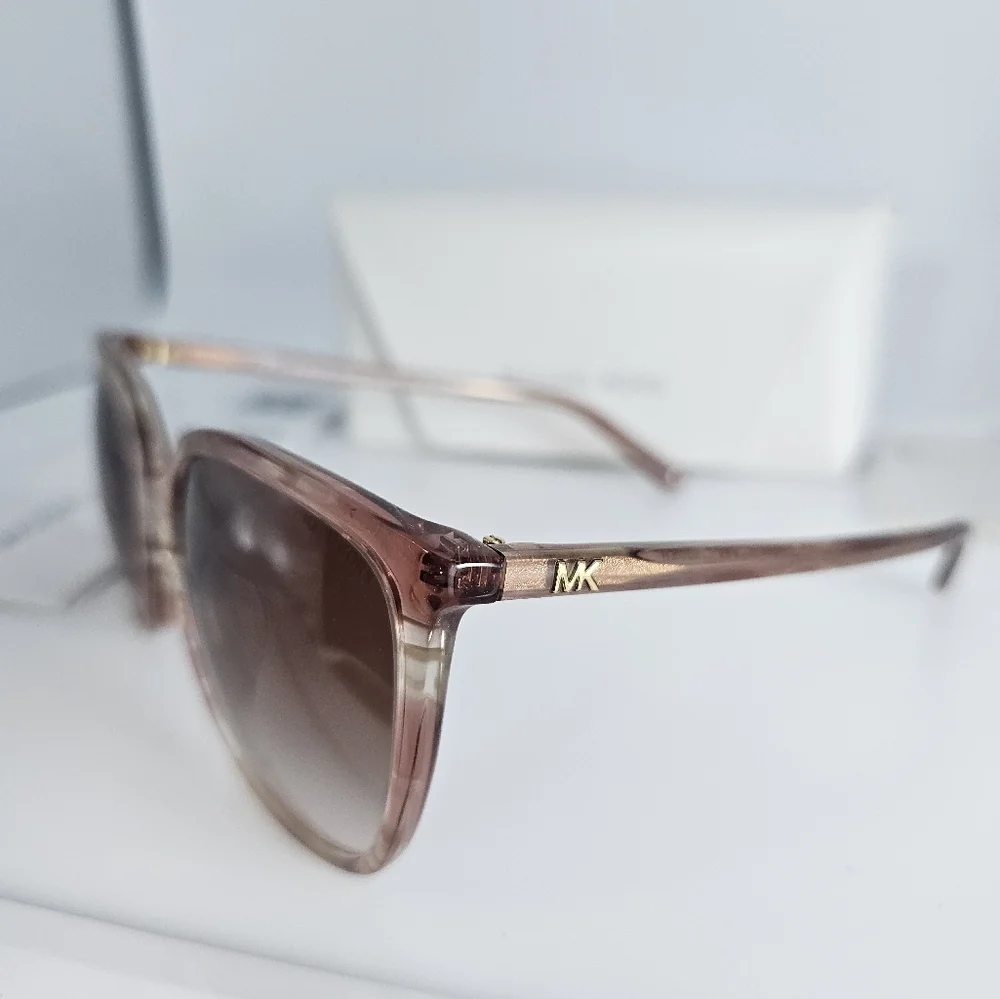 Michael Kors Women's Sunglasses gradient MK2137U 317513 57 Anaheim Tan Blush - Picture 7 of 14